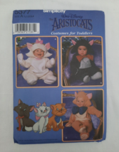 Simplicity 5377 Walt Disney Aristocats Costumes for Toddlers Size 1/2, 1... - £19.42 GBP