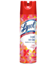 Lysol Brand New Day Disinfectant Spray, Mango &amp; Hibiscus 19.0oz - £16.85 GBP