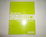 1986 1987 1988 Suzuki LT-F230 Service Shop Repair Manual OEM 99500-42042... - £27.69 GBP