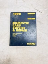 1992 Mitchell Domestic Cars Service & Repair Manual Volume 2 GM - $14.54