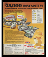 1984 Kraft Velveeta Loaf Pasteurized Cheese Circular Coupon Advertisement - £14.84 GBP