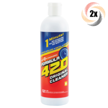 2x Bottles Formula 420 Original Cleaner For Glass &amp; More 12oz | Fast Shi... - $25.17