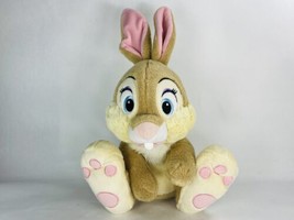 14” Disney Store Miss Bunny Plush Bambi  Plush Tan Girl Rabbit - $18.99