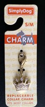 Simply She Dog Replaceable CHARM Collar Puppy Pup CROWN Small to Medium * NEW * - £3.93 GBP