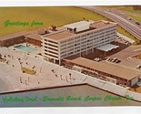 Holiday Inn Emerald Beach Postcard Shoreline Blvd Corpus Christi Texas - £9.34 GBP