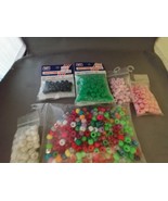  Bulk Lot of Multicolor Various Size Pony Beads - $10.86 CAD