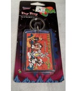 RARE SPACE JAM KEY RING OUT OF THIS WORLD FUN!! WINCRAFT 1996 NIB - $16.24 CAD