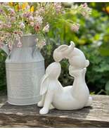 White Kissing Bunnies - $56.03 CAD