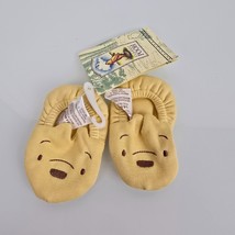 Classic Winnie the Pooh 0-6m. Baby Crib Shoes Booties Slip On Slippers S... - €17,18 EUR