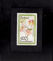 Tchotchke Framed Stamp Art - Collectible Postage Stamp Royal Azalea - £6.24 GBP