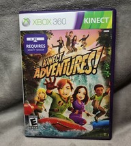 Kinect Adventures Microsoft Xbox 360 2010 Complete W/ Manual Untested - £3.16 GBP