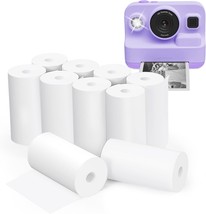 Thermal Paper 10 Paper Rolls For Kids Instant Print Camera, Hd Printing Receipt - $41.99