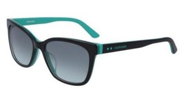 Calvin Klein CK19503S-012 Sunglasses Glasses 12 Black &amp; Teal New - $34.85