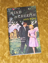 Vintage paperback romance novel Mine To Cherish by Ann Rush 1959 book - £2.34 GBP