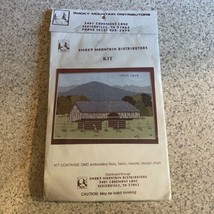 Smoky Mountain Distributors Cades Cove Cross Stitch Kit Gatlinburg Tenne... - $12.34