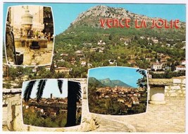 France Postcard Cote d&#39;Azur Vence La Jolie Multi - £2.32 GBP