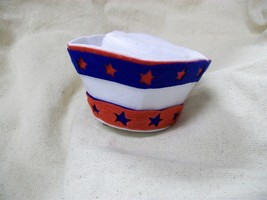 Red White Blue Mini Patriotic Star Sailor GOB Hat Hair Clip Adult Kids D... - $165.07 MXN