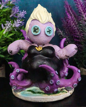 Sea Octopus Witch Ursula Pinheadz Halloween Monster In Voodoo Stitches Figurine - £16.77 GBP