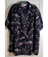 A Personal Touch VTG Womens Button Up Blouse Size 4X Made In USA Red Whi... - $19.00