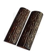 Extra Large Amber Stag Bone Knife Handle Blank Scale 1 Pair - £20.02 GBP