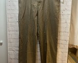 Izod Saltwater men&#39;s Straight Fit Dusty Gravel color Khaki pants 36x32 s... - $19.79