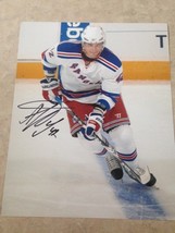  NHL New York Rangers Artem Animsov  Signed 8x10 Photo - £15.63 GBP