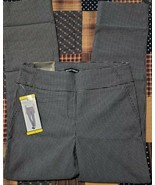 Hilary Radley ~ Ladies&#39; Pull-on Pants ~ Black &amp; Off-White Check ~ Ladies... - $30.69 CAD