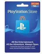 Sony PlayStation 50 dollar live card for the Playstation Network [video game] - $62.21