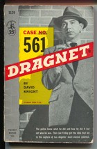 Dragnet #1120 1956-Jack Webb photo cover-TV series-David Knight-VG - £31.85 GBP