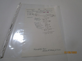 SECOND NATIONAL BANK PITTSBURGH PA  BANK DOCUMENT ENCLOSURE JUL 3 1893 - $19.75