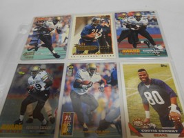 Vintage Lot Chicago Bears NFL Cards 85 Bears Rookie Rashaan Salaam in Sleeve  - £25.95 GBP