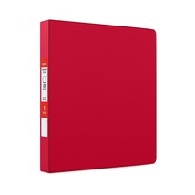 1&quot; Staples Standard Binder with D-Rings Burgundy 976153 - £11.78 GBP
