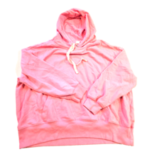 Gap Women&#39;s Plain Pink 2XL XXL Hoodie Pullover Cotton Blend - $18.29