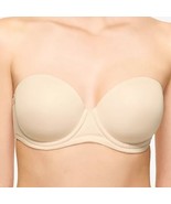Wacoal Red Carpet Full Figure Underwire Strapless Bra 854119 Size 38DD - $46.43 CAD