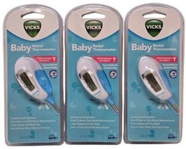 Vicks V934 Baby Rectal Thermometer 10 Second Reading Professional Accura... - $19.95