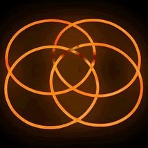 Glow Necklace Orange Tube of 25 - $109.92 CAD