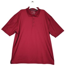 Wrangler 20X Competition Men&#39;s L Red Polo Shirt, Quick Dry Workwear Western - $22.00