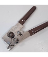 Vintage Swing Away Can Opener Brown rubber Grips Manual Swing-A-Way Bottle - $255.70 MXN