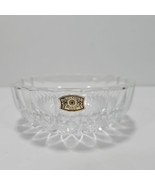 Val St Lambert Balmoral Round Bowl Belgian Cut Crystal Marked 5x2&quot; - $21.73