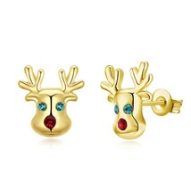 Swarovski Crystal Rudolph Stud Earrings - $27.99