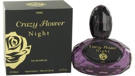 Crazy Flower Night Eau De Parfum Edp 3.3 Oz / 100 Ml For Women * New Sealed Box - £43.95 GBP
