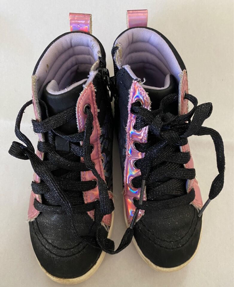 Wonder Nation Multicolor Mid-High-top Sneakers Girls Size 12 - $5.93