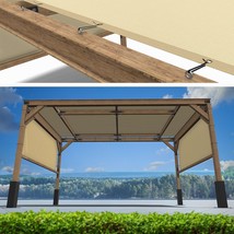Shademart 10&#39; X 13&#39; Beige Pergola Sun Shade Canopy, We Make Custom Size - $69.96