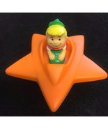 1989 Elroy Jetson Wendy&#39;s Hanna Barbera Orange Star Car Kids Meal Toy 3.5&quot; - €5,05 EUR