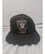Vintage NFL Pro Line Los Angeles Oakland Raiders Staff SnapBack Hat AJD - $33.24