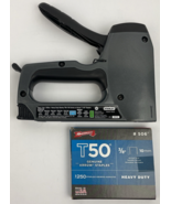 Stanley TR250 Heavy Duty T50 Staple Gun - Aircraft Aluminum W 3/8&quot; 10mm ... - $32.48 CAD