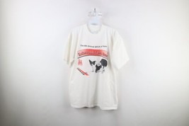 Vtg 90s Mens XL Spell Out SPCA of Texas Lakewood Love Run Dog Puppy T-Shirt USA - $39.55