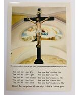 Padre Pio/Our Lady of Grace Crucifix Print, New Italy - $274.00 MXN