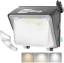 Hibay Outdoor Lights Led Wall Pack With Dusk To Dawn Sensor, 80W 60W 40W... - $1,699.16 MXN