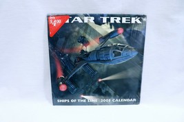 ORIGINAL Vintage 2005 Star Trek Calendar Ships of the Line - £15.56 GBP